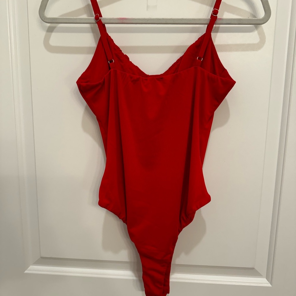 Princess Polly red bodysuit